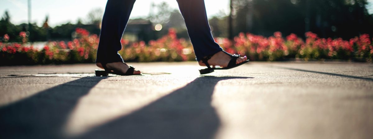Menopause Flareups and Sensitivities Woman Walking