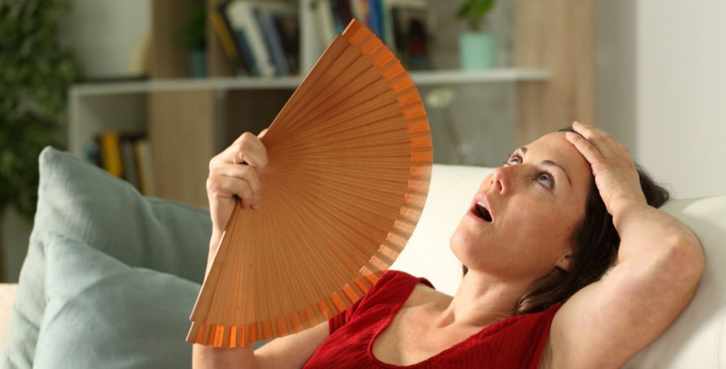 Menopause Skin and Hot Flushes